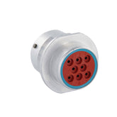 Conector Circular Metálico Macho 18-8PE - Loja da Conexão Elétrica
