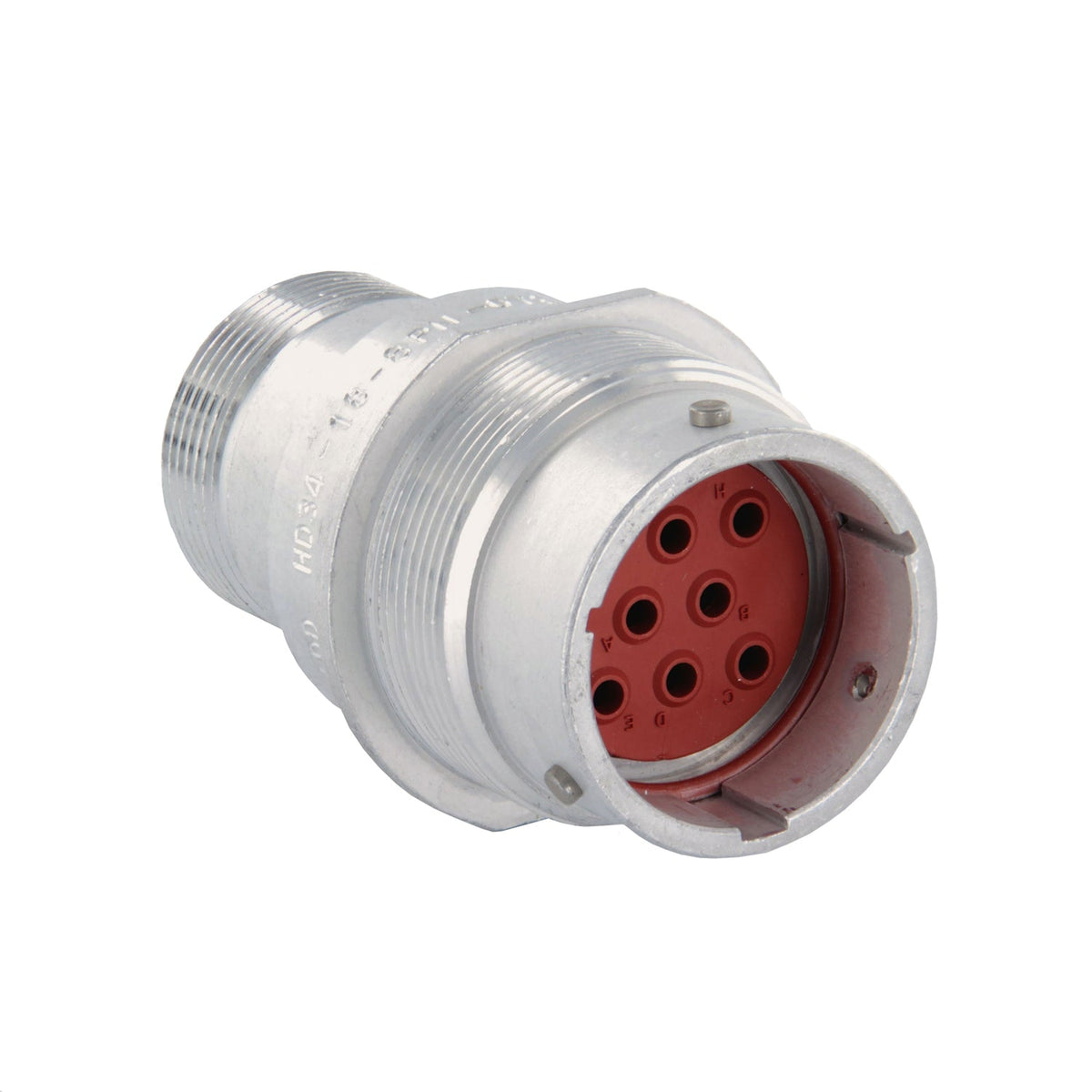Conector Circular Metálico Macho 18-8PN-072 - Loja da Conexão Elétrica