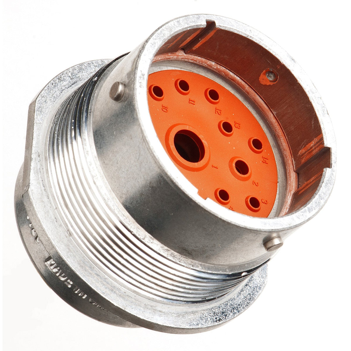 Conector Circular Metálico Macho 24-14PN - Loja da Conexão Elétrica