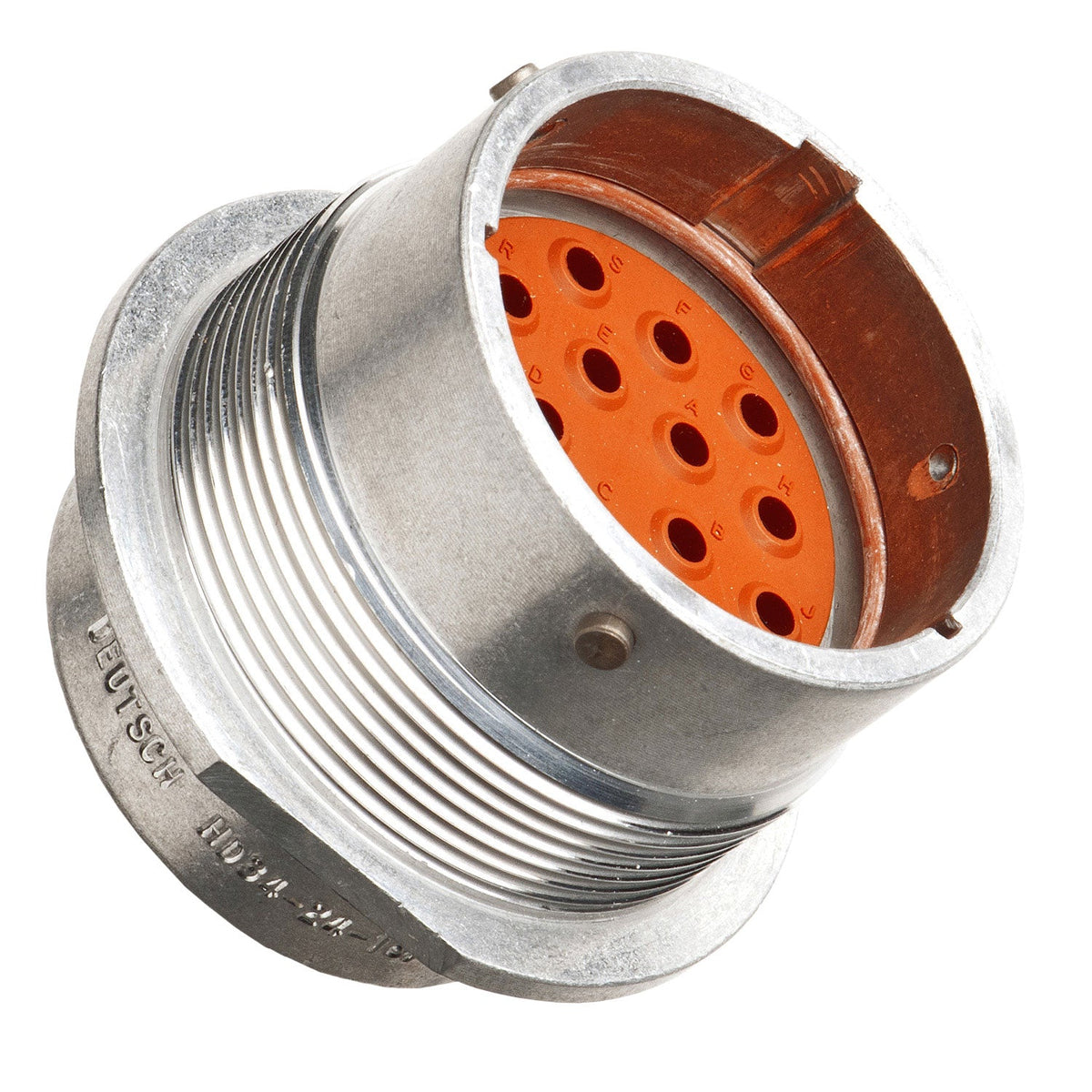 Conector Circular Metálico Macho 24-16PN - Loja da Conexão Elétrica
