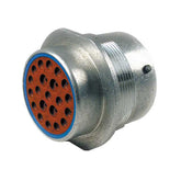 Conector Circular Metálico Macho 24-21PE - Loja da Conexão Elétrica