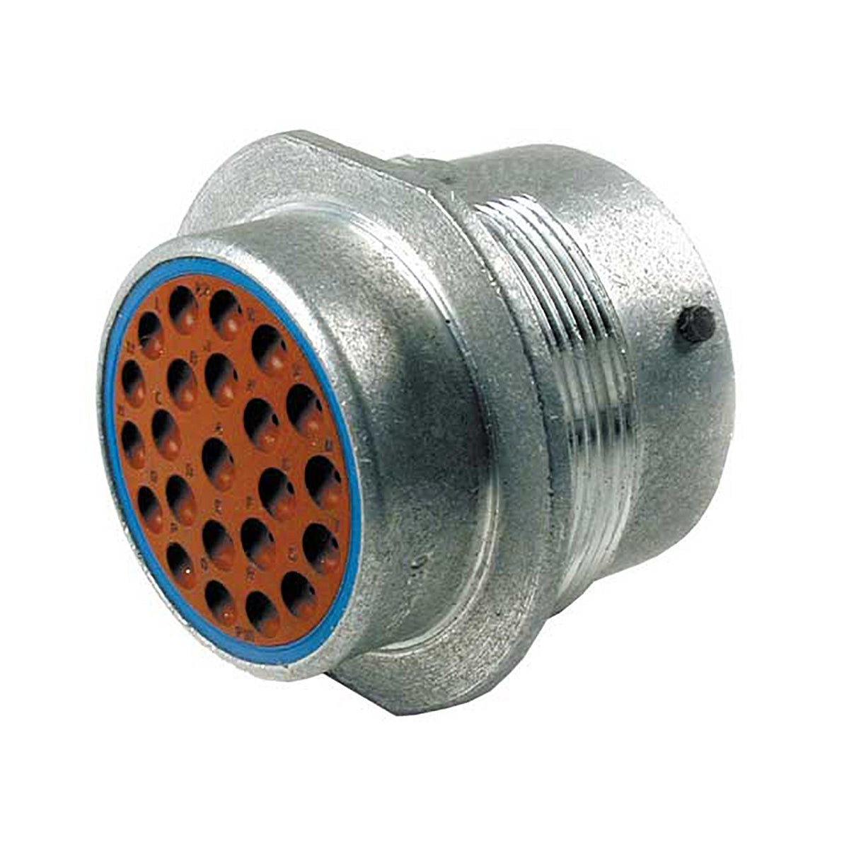 Conector Circular Metálico Macho 24-23PE - Loja da Conexão Elétrica