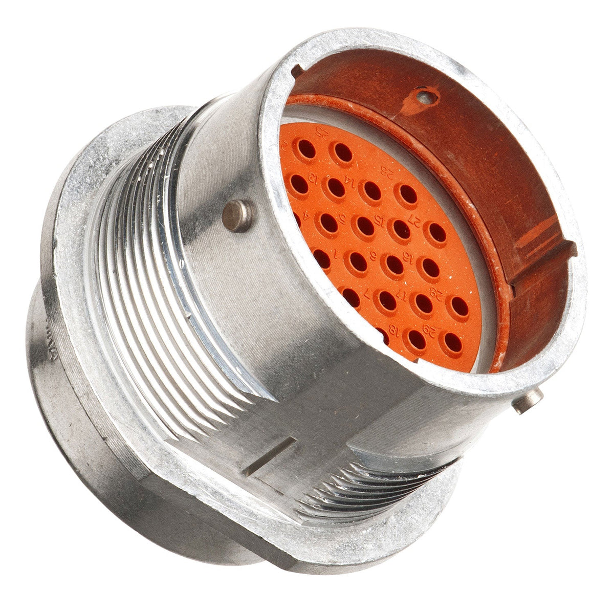 Conector Circular Metálico Macho 24-31PT - Loja da Conexão Elétrica
