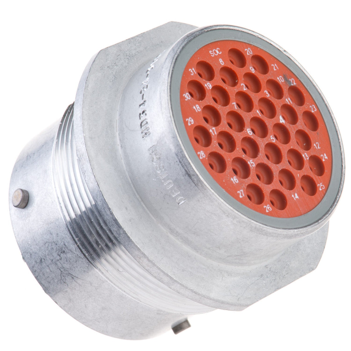 Conector Circular Metálico Macho 24-31ST - Loja da Conexão Elétrica