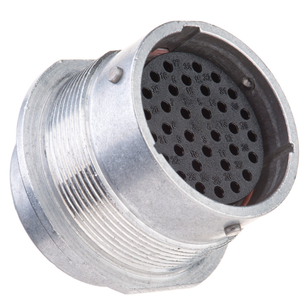 Conector Circular Metálico Macho 24-33SN - Loja da Conexão Elétrica