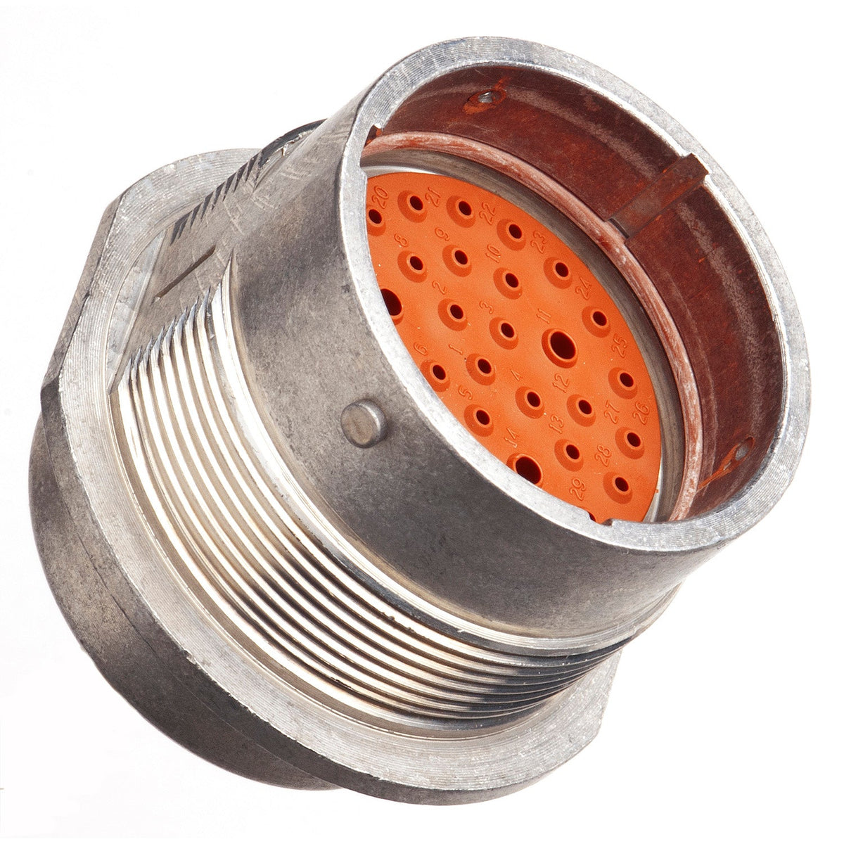 Conector Circular Metálico Macho 24-35PN - Loja da Conexão Elétrica