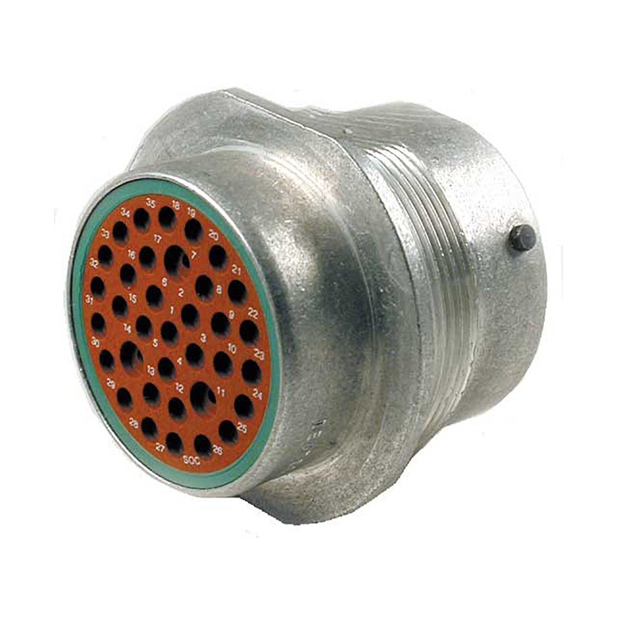 Conector Circular Metálico Macho 24-35SN - Loja da Conexão Elétrica