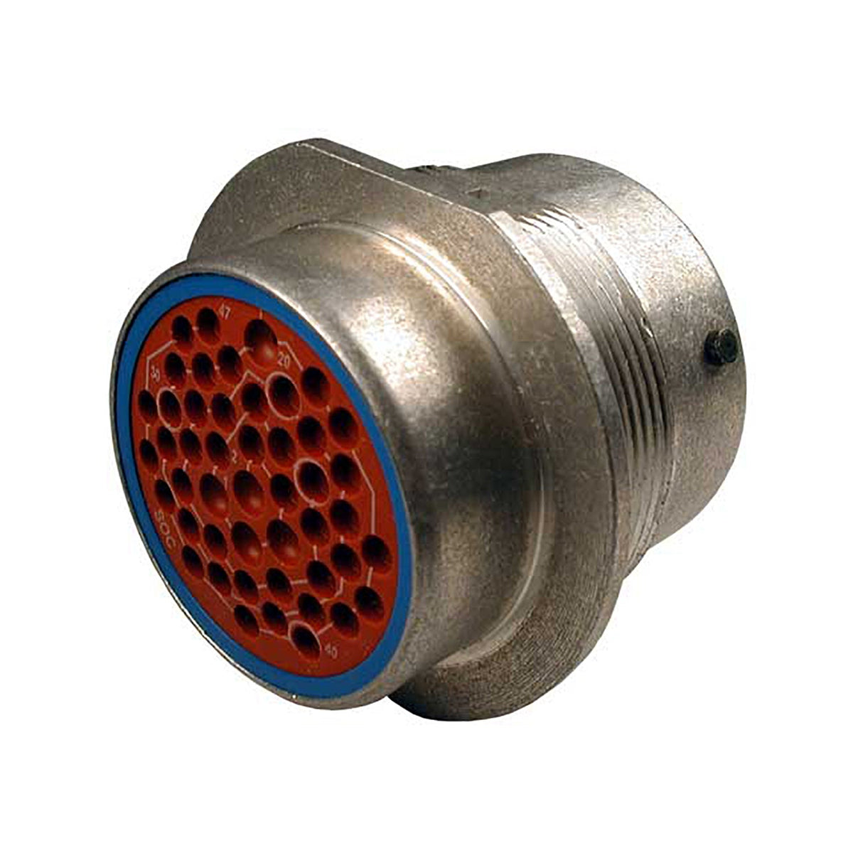 Conector Circular Metálico Macho 24-47SE - Loja da Conexão Elétrica