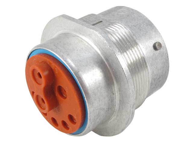 Conector Circular Metálico Macho 24-91PE - Loja da Conexão Elétrica