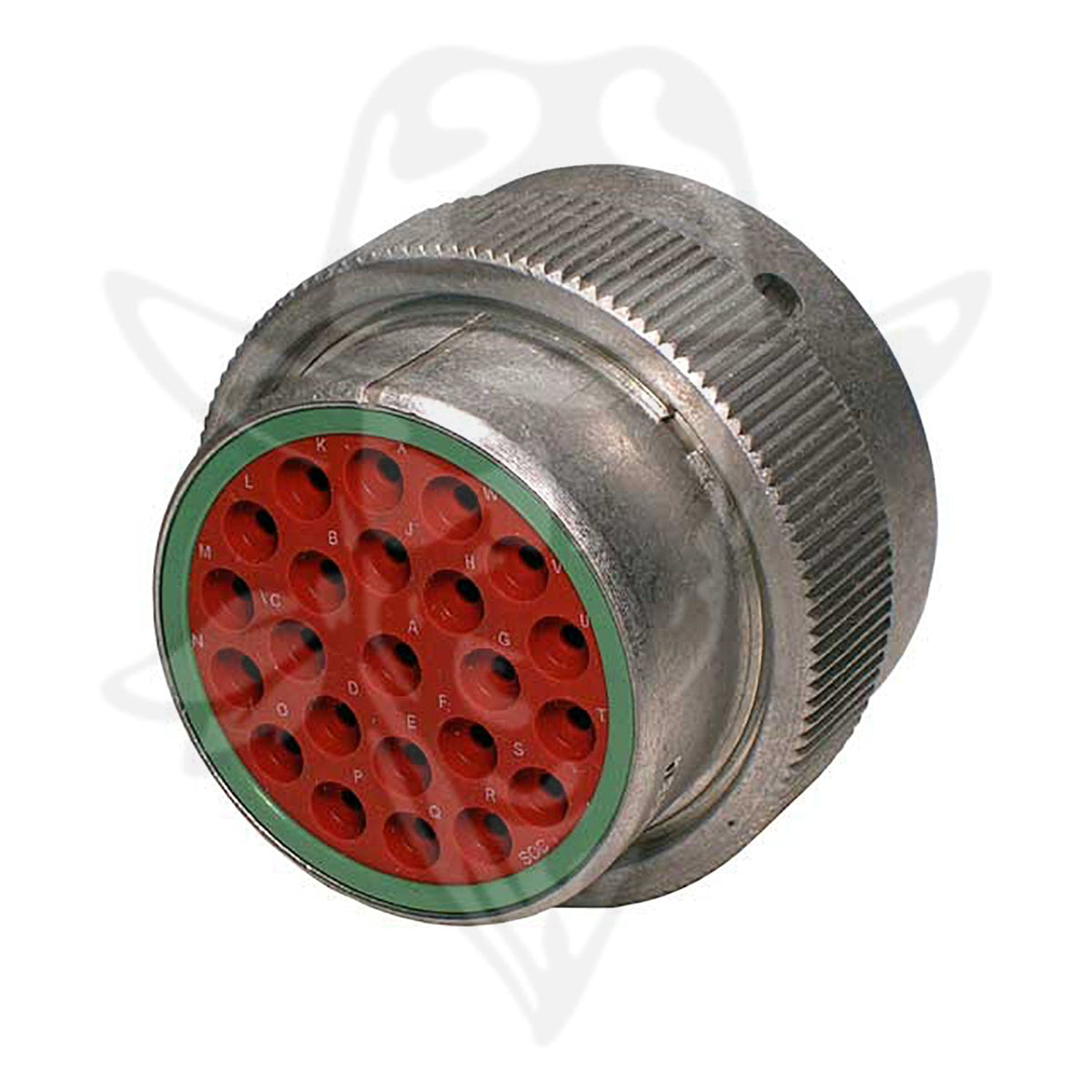 Conector Circular Fêmea Metálico 24-23SN-J001 - Loja da Conexão Elétrica
