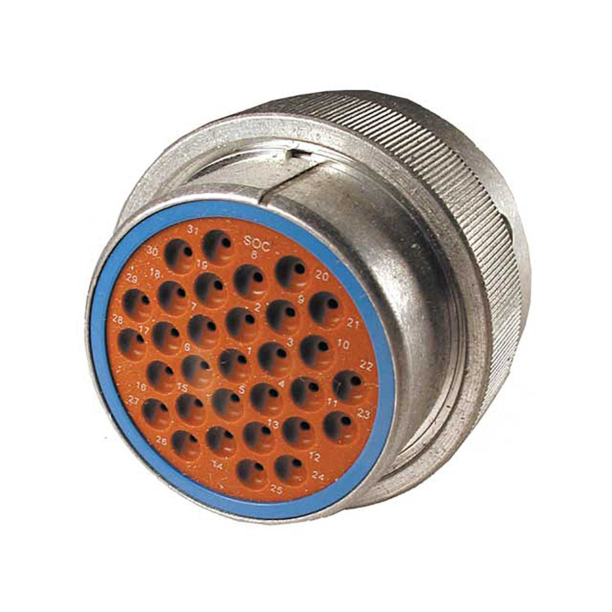 Conector Circular Fêmea Metálico 24-31SE - Loja da Conexão Elétrica