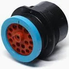 Conector Circular Macho 24-18PE-L017 - Loja da Conexão Elétrica