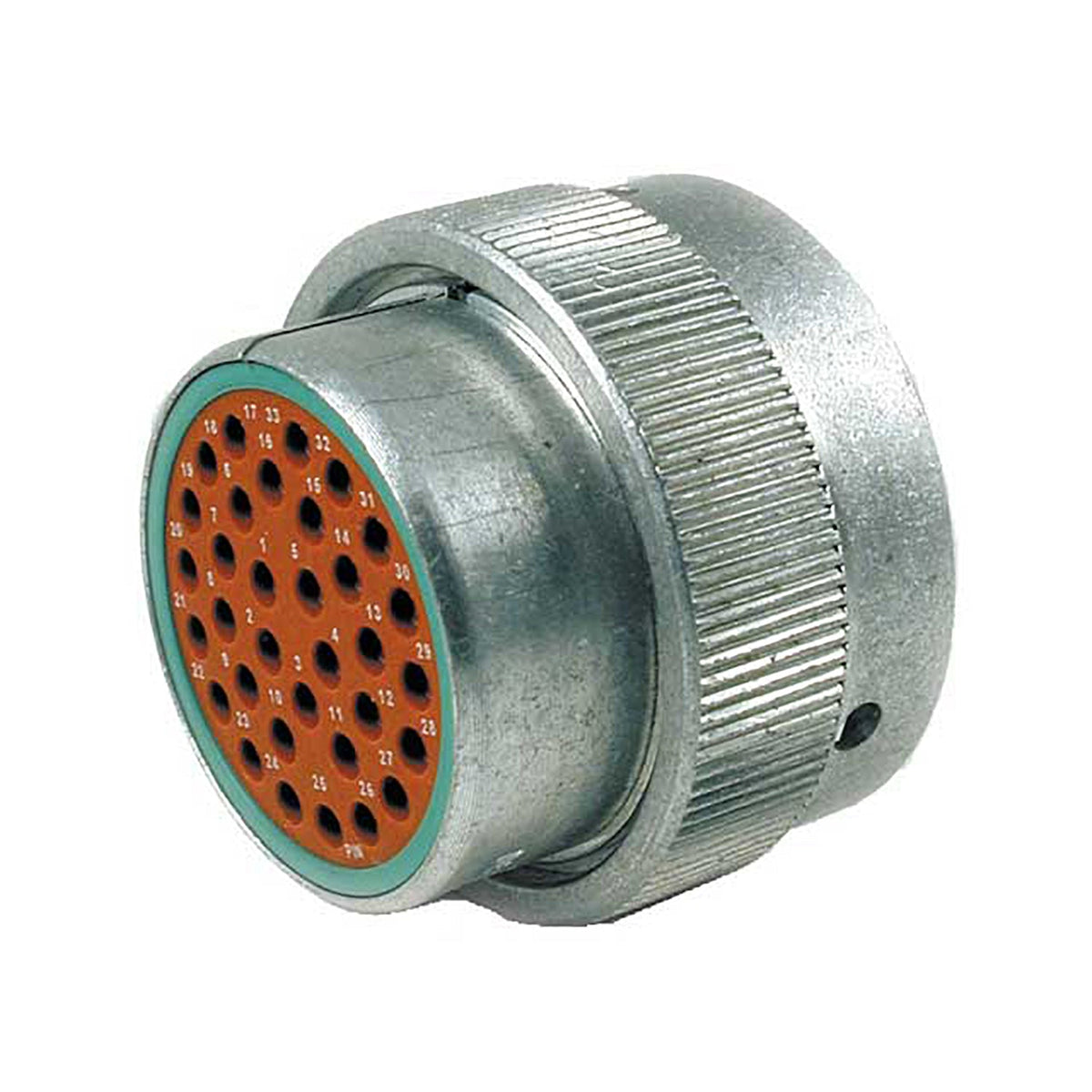 Conector Circular Fêmea Metálico 24-33PN - Loja da Conexão Elétrica