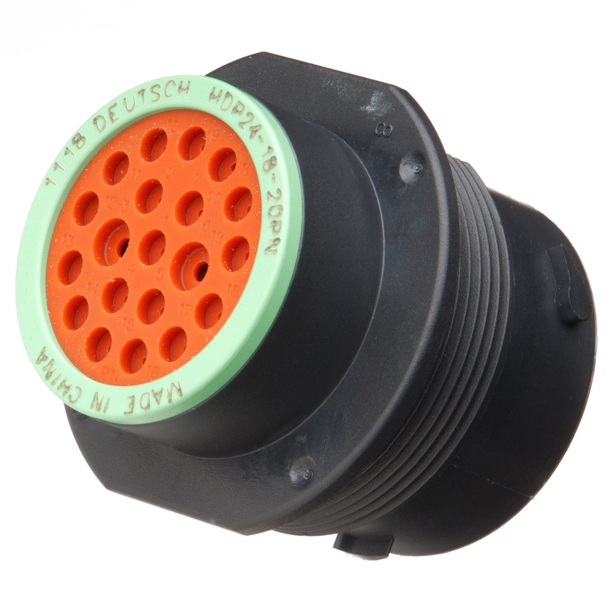 Conector Circular Macho 18-20PN - Loja da Conexão Elétrica