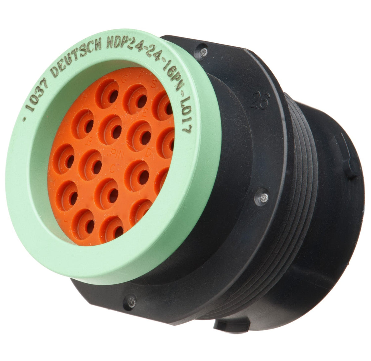 Conector Circular Macho 24-16PN-L017 - Loja da Conexão Elétrica