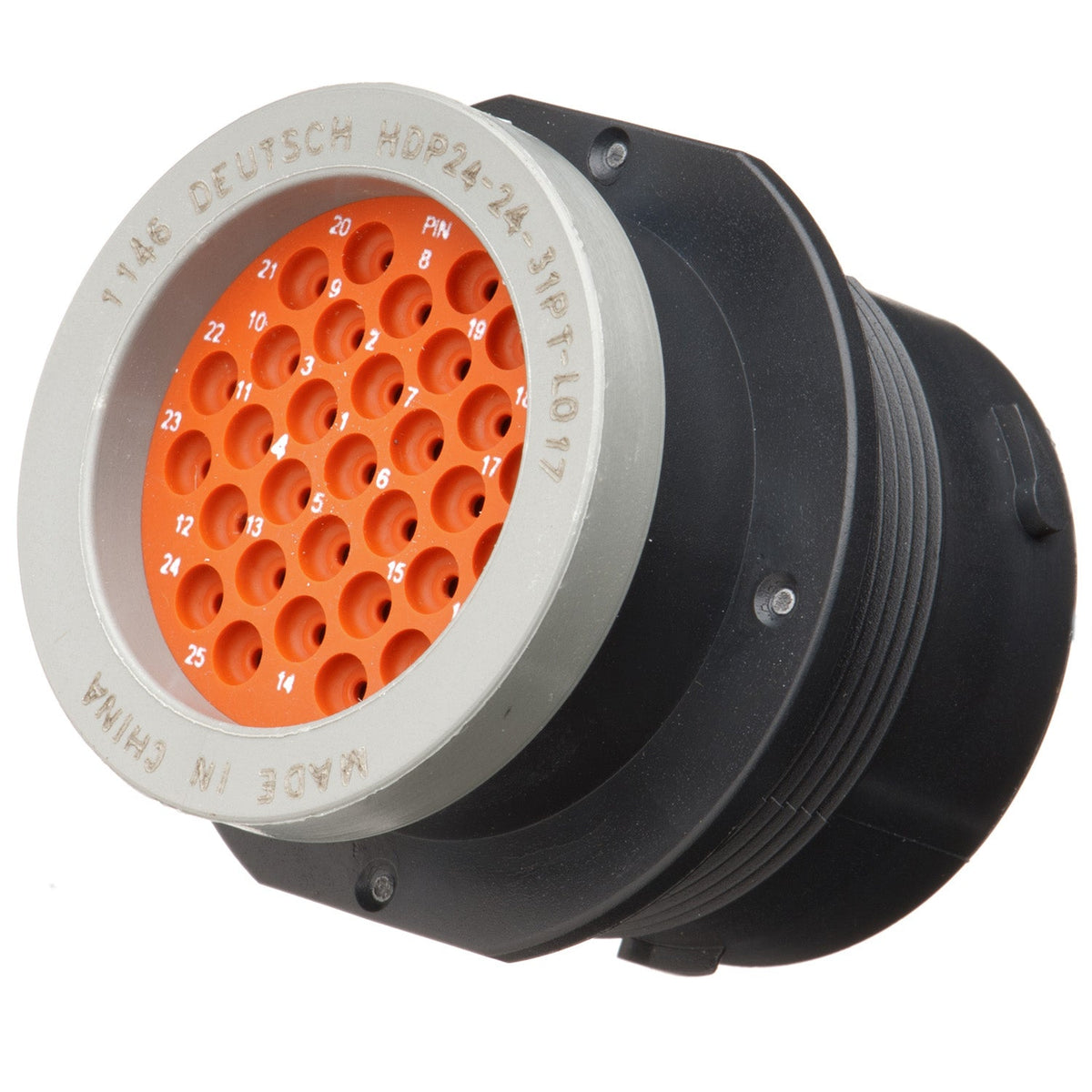 Conector Circular Macho 24-31PT-L017 - Loja da Conexão Elétrica