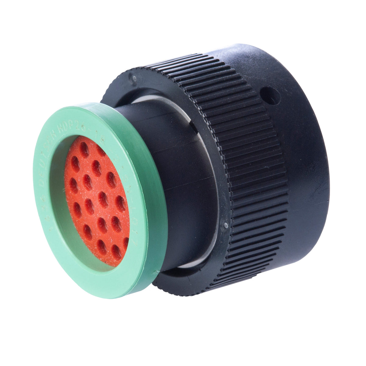 Conector Circular Fêmea 21 Vias - HDP26-18-21SN-L017 - Loja da Conexão Elétrica