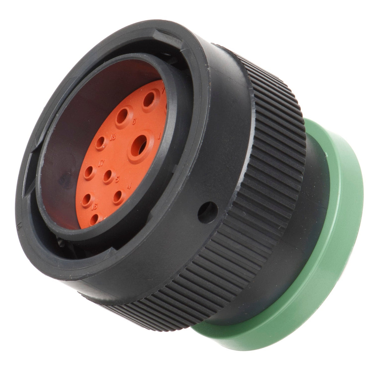 Conector Circular Fêmea 24-18PN-L017 - Loja da Conexão Elétrica
