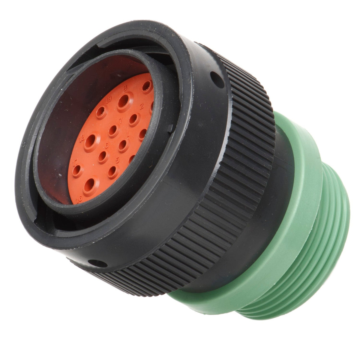Conector Circular Fêmea 24-19PN-L015 - Loja da Conexão Elétrica