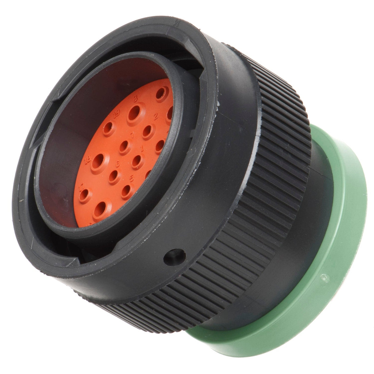 Conector Circular Fêmea 24-19PN-L017 - Loja da Conexão Elétrica