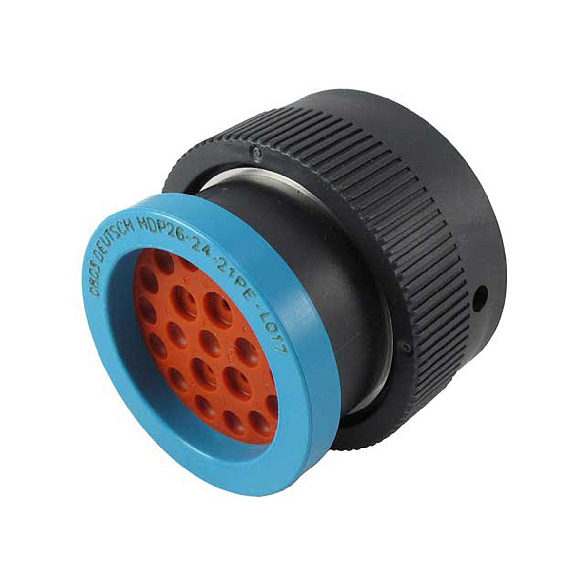 Conector Circular Fêmea 24-21PE-L017 - Loja da Conexão Elétrica