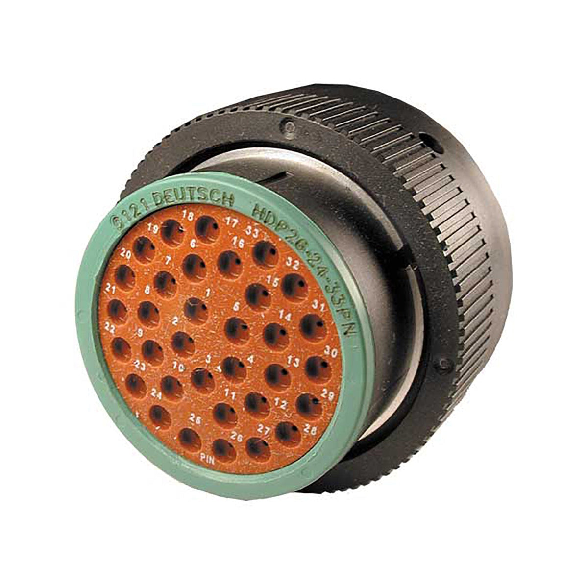 Conector Circular Fêmea 24-33PN - Loja da Conexão Elétrica