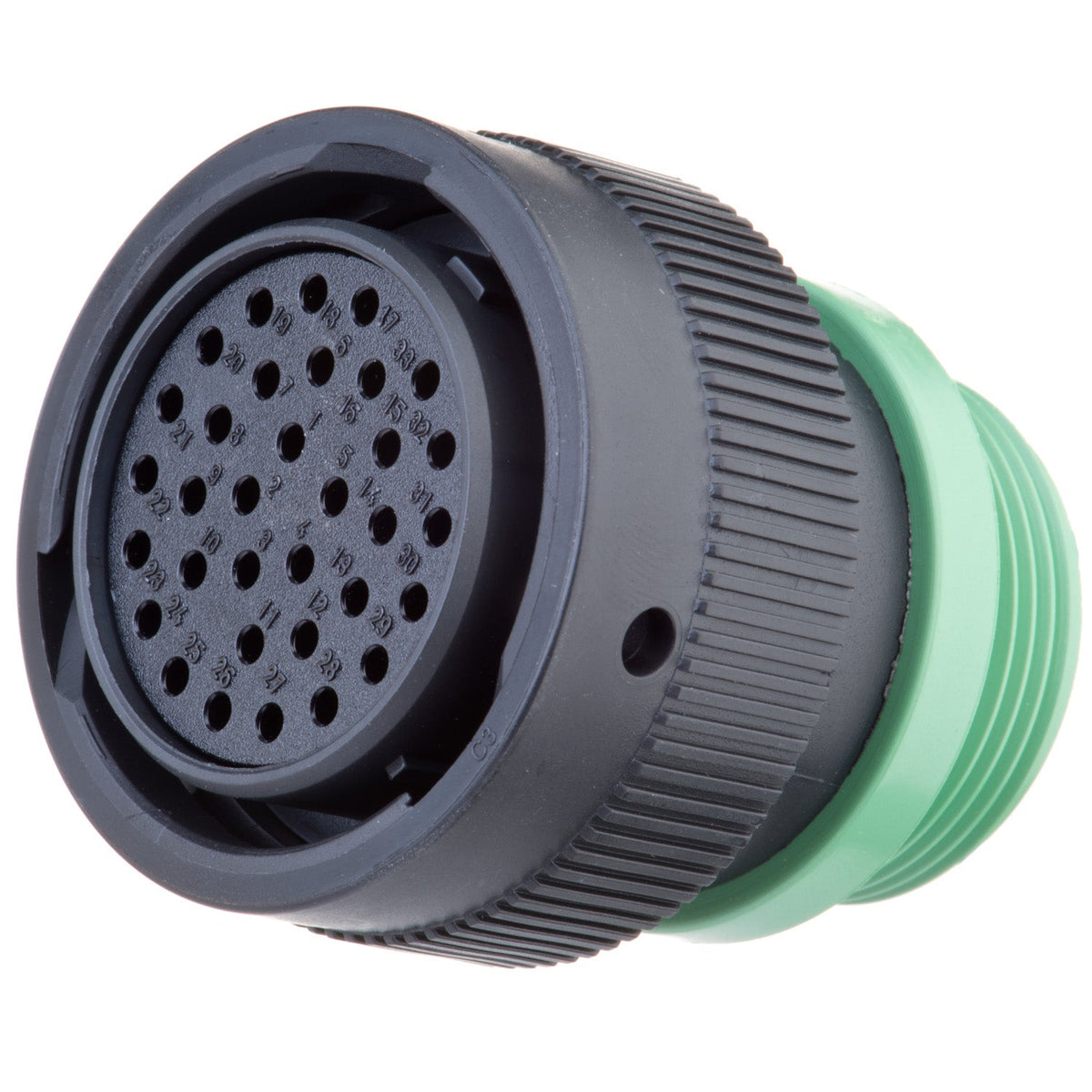Conector Circular Fêmea 24-33SN-L015 - Loja da Conexão Elétrica