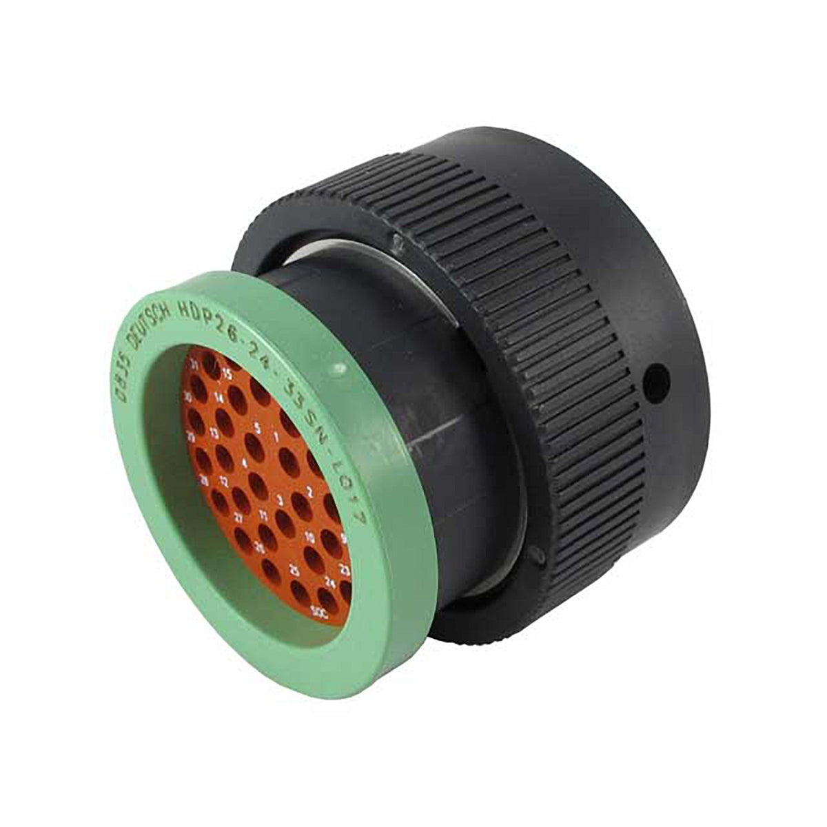 Conector Circular Fêmea 24-33SN-L017 - Loja da Conexão Elétrica