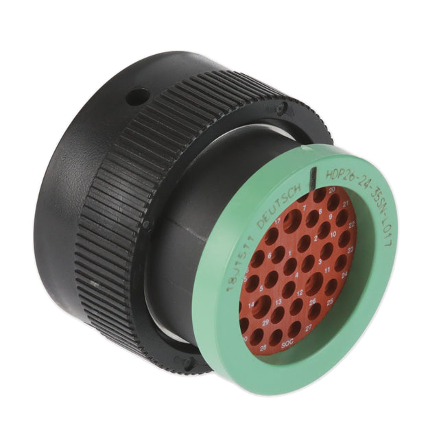 Conector Circular Fêmea 24-35SN-L017 - Loja da Conexão Elétrica