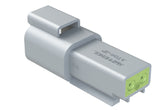 Conector 2 vias - AT04-2P - Loja da Conexão Elétrica