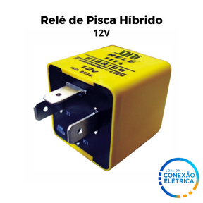 DNI 1114 – Relé de Pisca Híbrido 12V