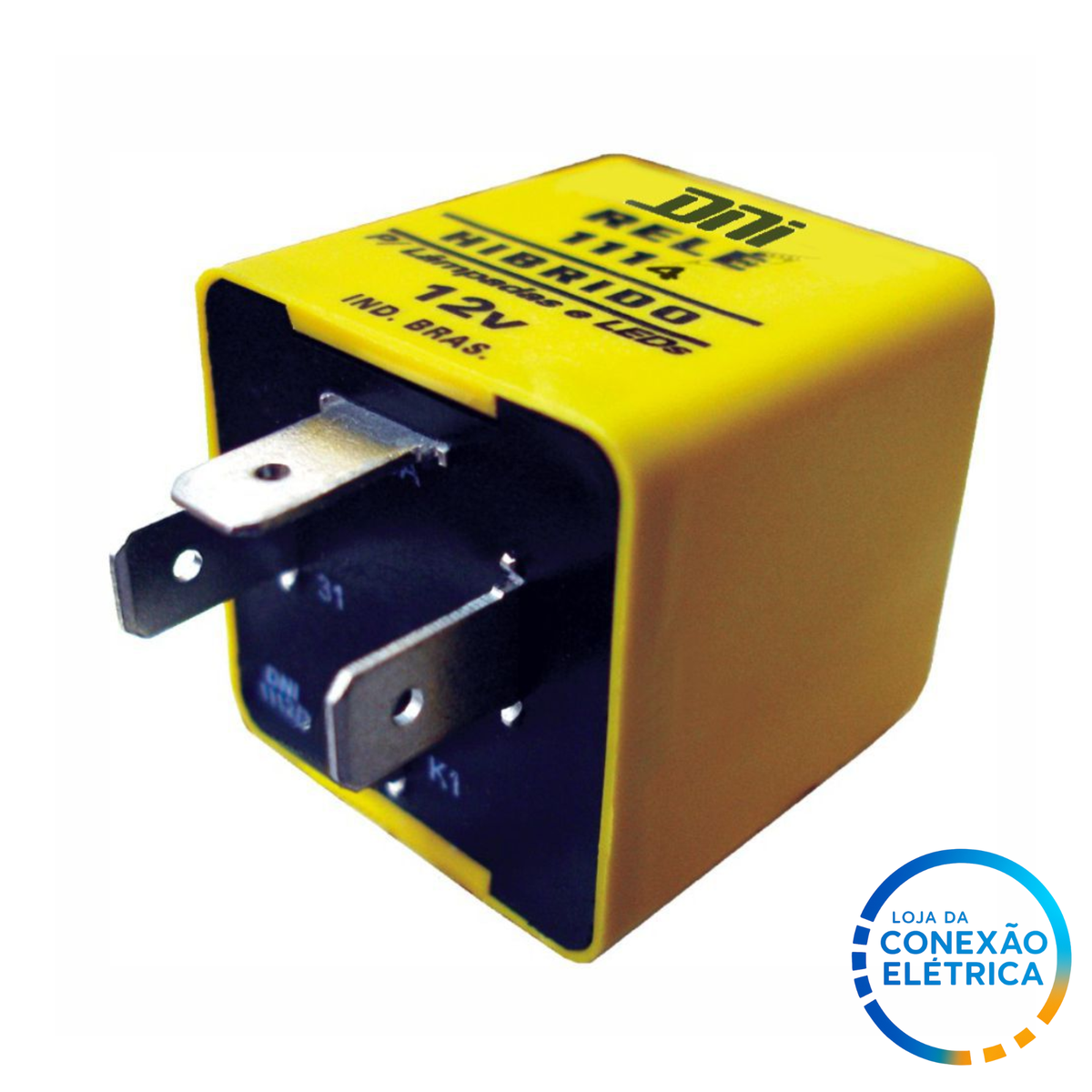 DNI 1114 – Relé de Pisca Híbrido 12V