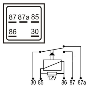 DNI 8111 – Relé Auxiliar Reversor para Injeção Eletrônica GM – 12V (40/30A)