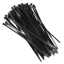Abraçadeira Nylon 160x4,8 - 1000 unidades Preta - Loja da Conexão Elétrica