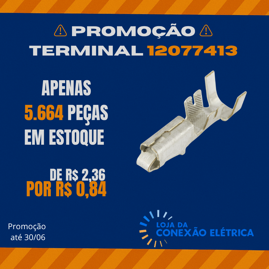 Promoção Terminal SOQ Metri-Pack 280 LT SN 3,00–5,00 mm² – Padrão Profissional