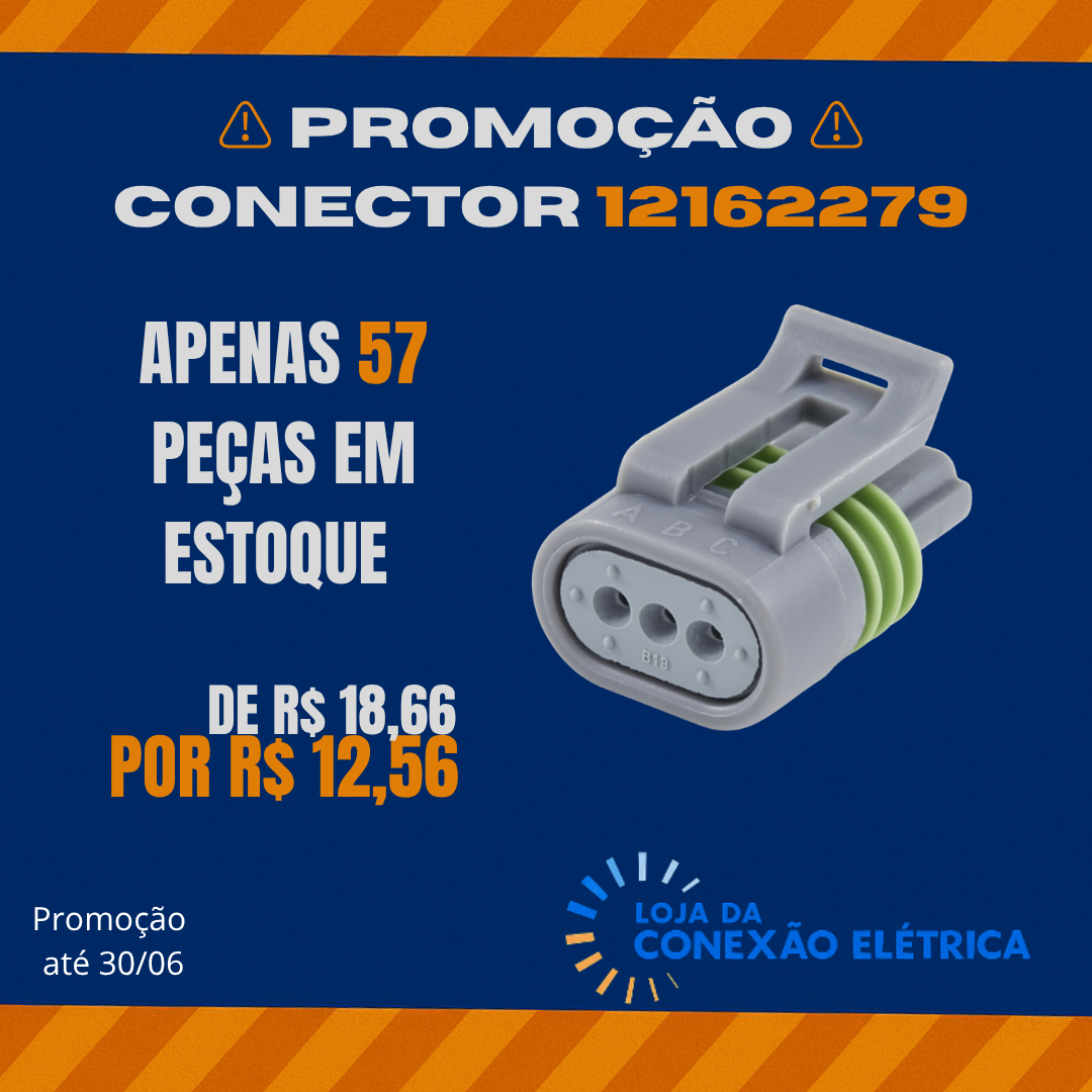 Promoção Conector 3 Vias - 12162279 - Loja da Conexão Elétrica