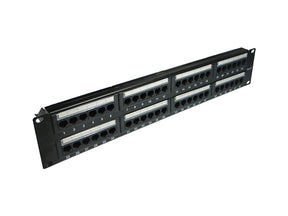 WT-2178C-110-48P - Patch Panel Cat.6 – 48 portas - Loja da Conexão Elétrica