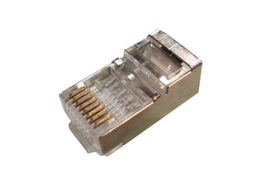 WT-6066-SOLID – Conector modular plug RJ45 *Cat.6* Blindado - Loja da Conexão Elétrica