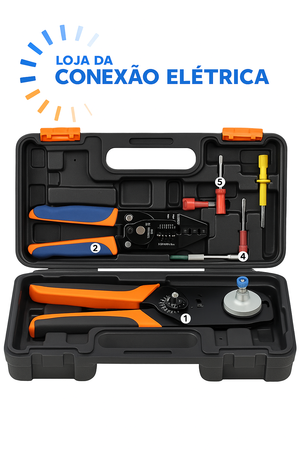 Kit Alicate Deutsch - Loja da Conexão Elétrica