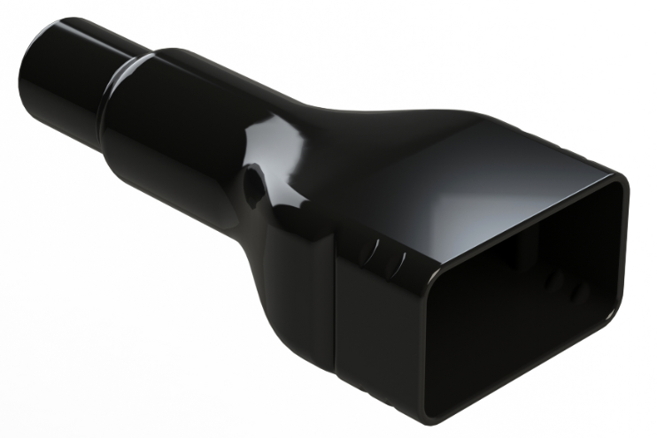 Boot Traseiro 180º P/ Conector DRC 24V PR - 45075