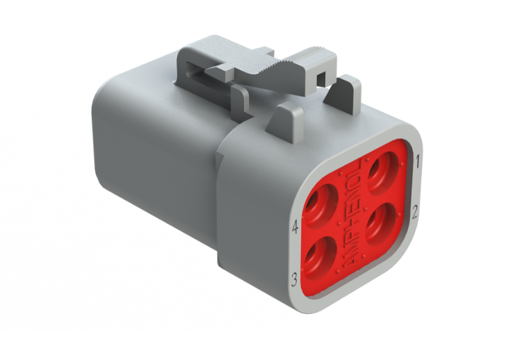 Conector Fêmea 4V Size 12 - 279168