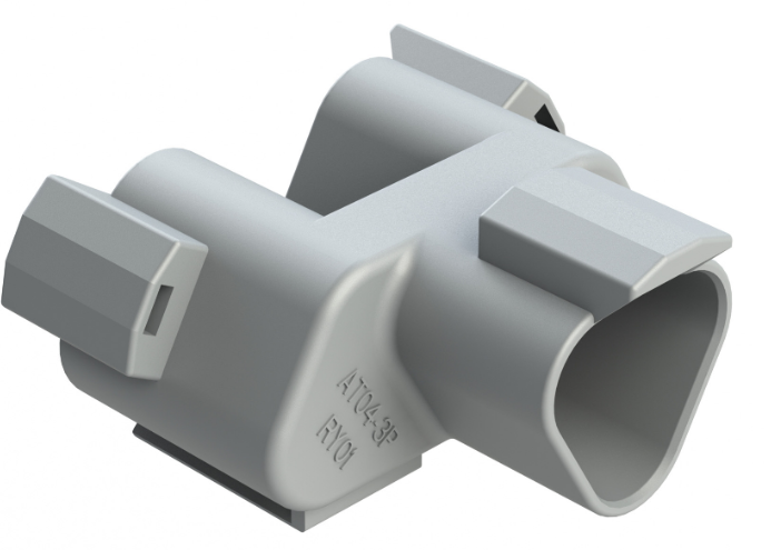 Conector Receptáculo 3V Macho - AT04-3P-RY01