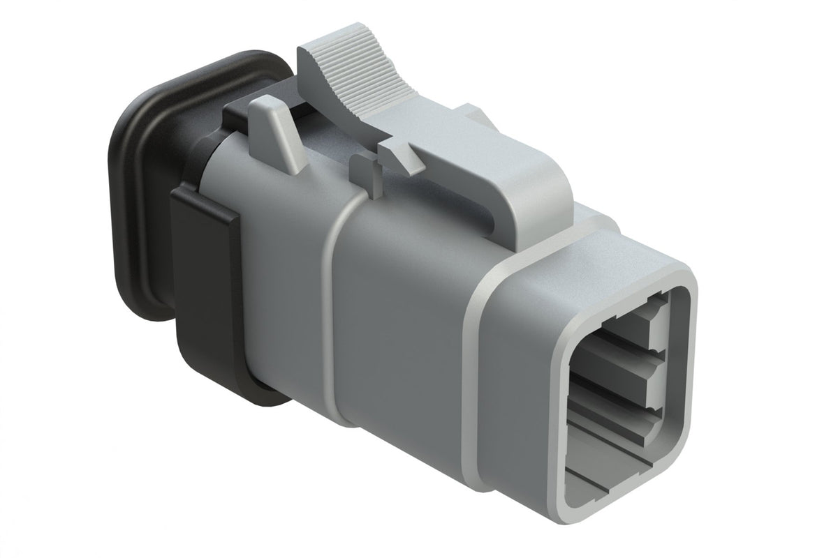 Conector 6 vias - ATM06-6S-SR01GY - Loja da Conexão Elétrica