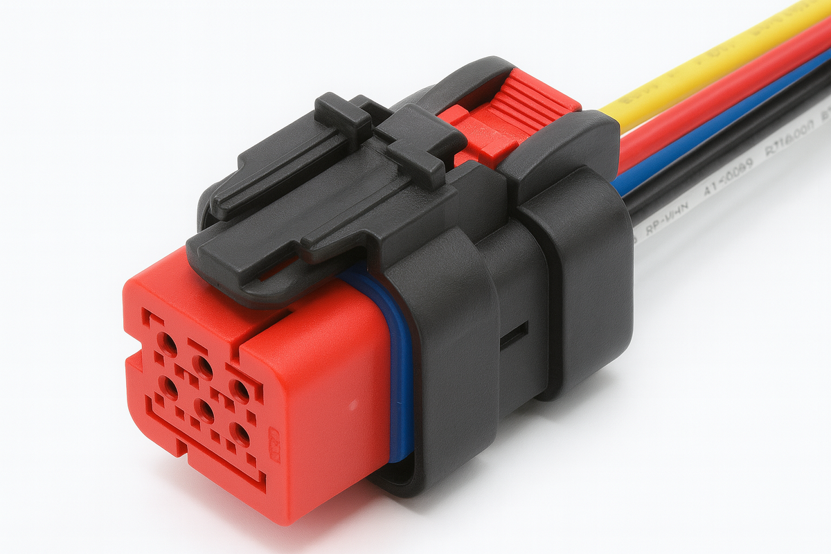 Chicote de Reparo Agrícola – Tratores – 6 Vias | Injeção Eletrônica Fêmea – Compatível 4819