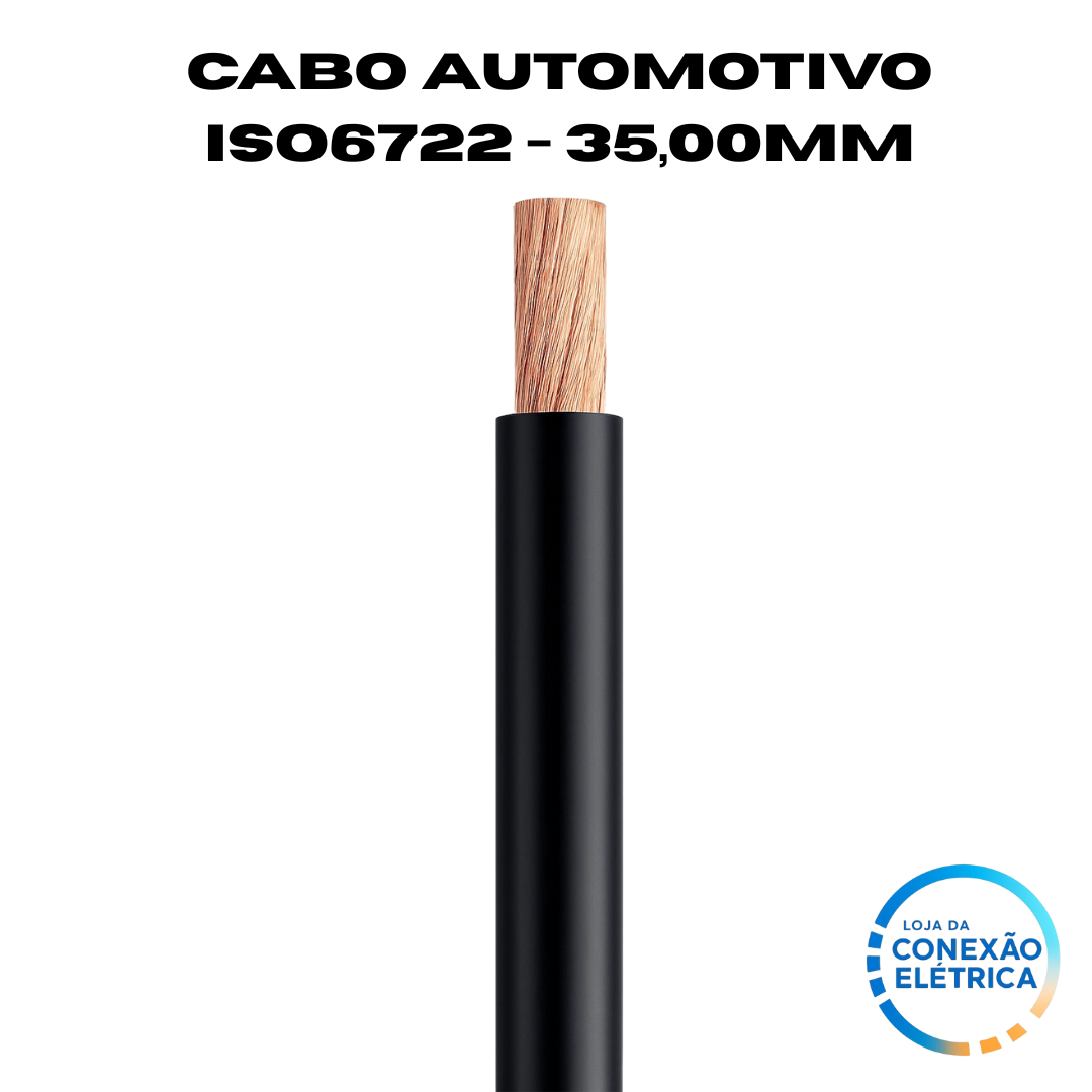 Cabo Automotivo ER 35,00mm2 600v ISO6722 - Loja da Conexão Elétrica