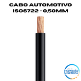 Cabo Automotivo ER 0,50mm2 600v ISO6722 - Loja da Conexão Elétrica