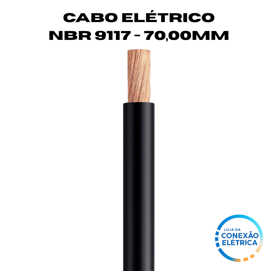Cabo Elétrico 70,00mm2 NBR 9117 - Loja da Conexão Elétrica