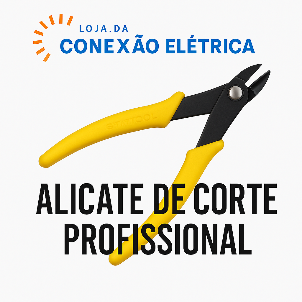 Alicate de Corte Profissional TRE 03 NB - Loja da Conexão Elétrica