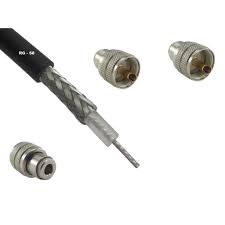 Cabo Coaxial RG 58 95% de Blindagem - Loja da Conexão Elétrica