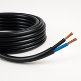 Cabo PP 2X0,75mm² 70°C 500V NM 247 CL5 - PT, AZ